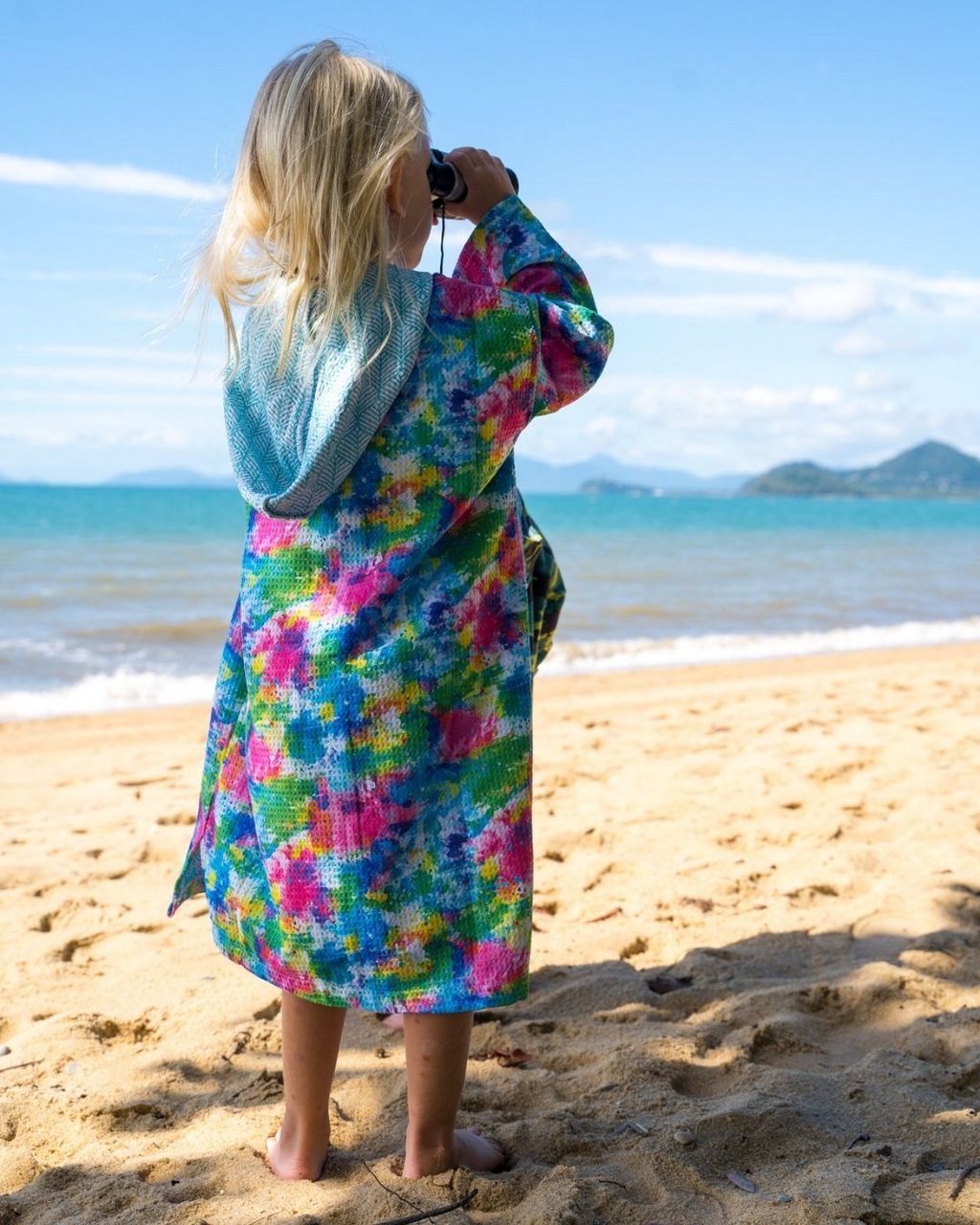 Colour Burst - Kids Hooded Towel